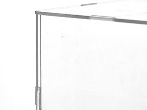 Full Size Football Helmet Display Case - 15.4×11×11.8in Interior, 100% Wooden Base, Compatible with Baseball/Motorcycle/Racing Helmets, High-Transparency Acrylic with UV Protection