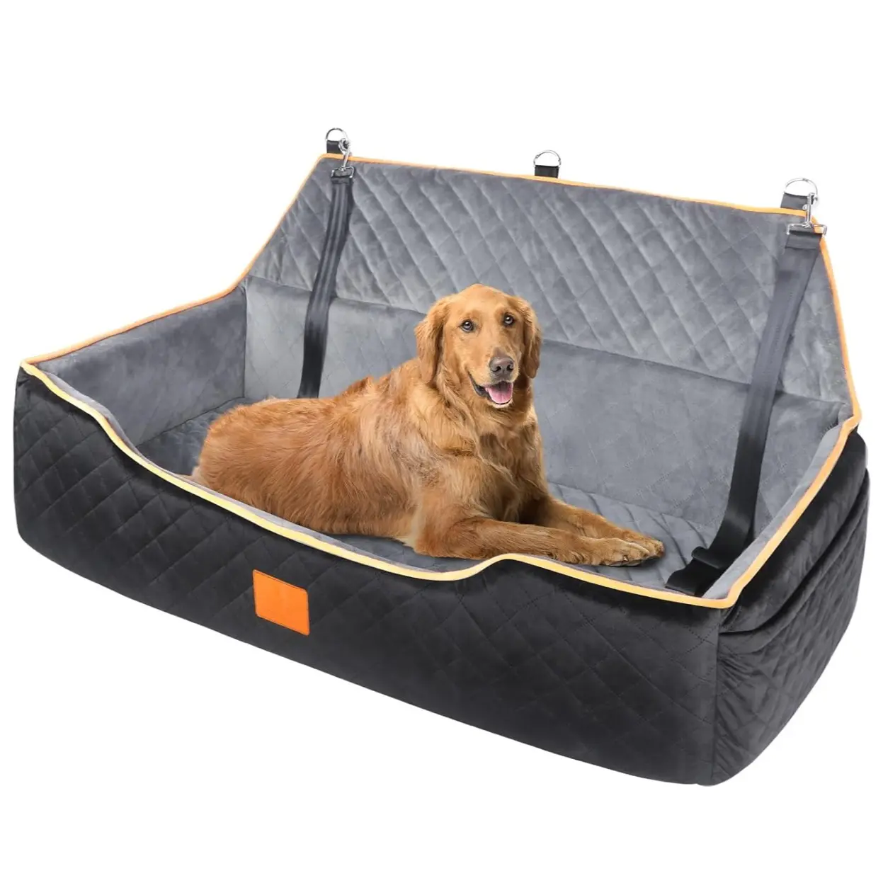 Full-Size Dog Seat for Medium to Large Dogs, Car Rear Bench Seat, Multi-Scene Use, All-Season, Washable, 1 Piece Set