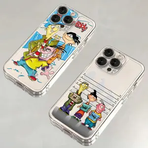 Cool Cartoon E-Ed Edd N Eddy Smartphone Back Cover, Cellphone Case Accessories for iPhone 17, 16, 15, 14, 13, 12, 11 Pro Max Plus Handheld Devices