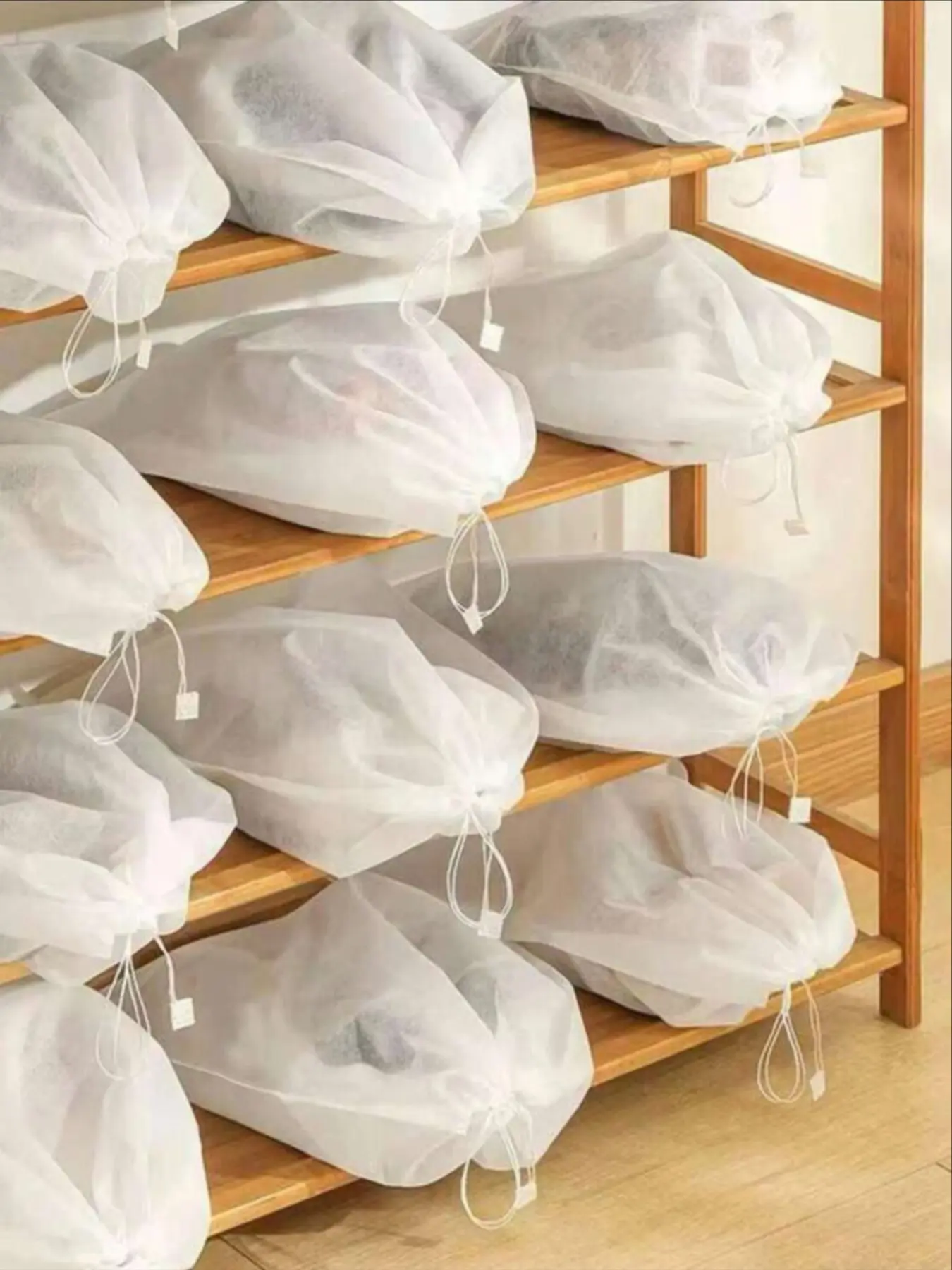 12pcs Non-Woven Shoe Bags, Storage Bags for Shoes, Organizer Bags, Ideal for Washing and Organizing, Durable and Reusable, Perfect for Home Use