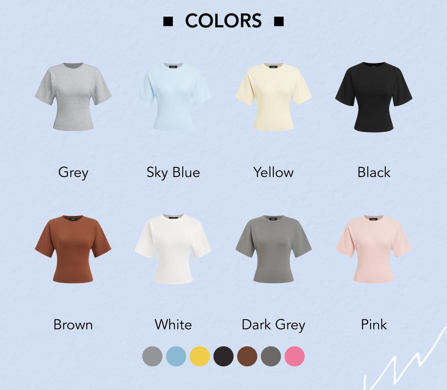 Cider Round Neckline Tee