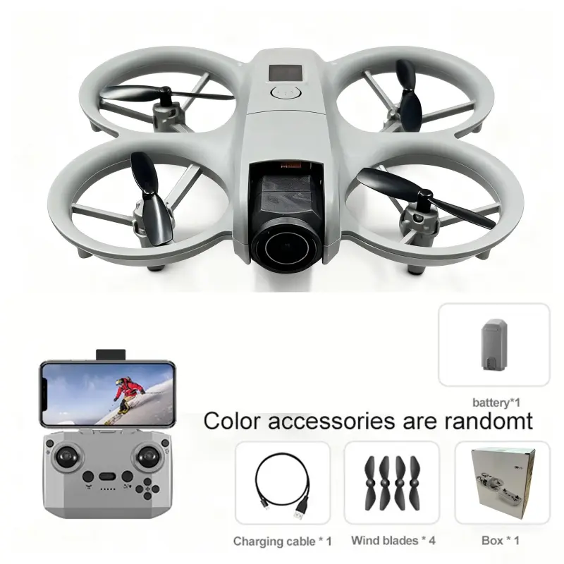 Drone Accessory - 002 Model, Dual Camera Configuration, Single Battery Design, Accessories