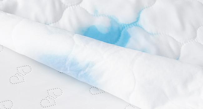 Crib Mattress Protector Sheets Fitted Waterproof Crib Mattress Pad Cover, Noiseless & Machine Wash 100% Absorbent Crib/Toddler Mattress Protector Sheet Quilted, White, 52" x 28"