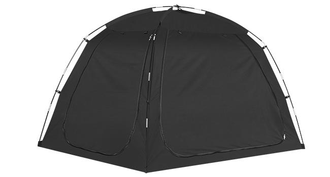 Bed Tent Full Size Bed, Light Reducing Sleeping Tent Lightweight Indoor Tent Breathable Privacy on Bed with 2 Doors for Adults Kids Autism (Full, Black)