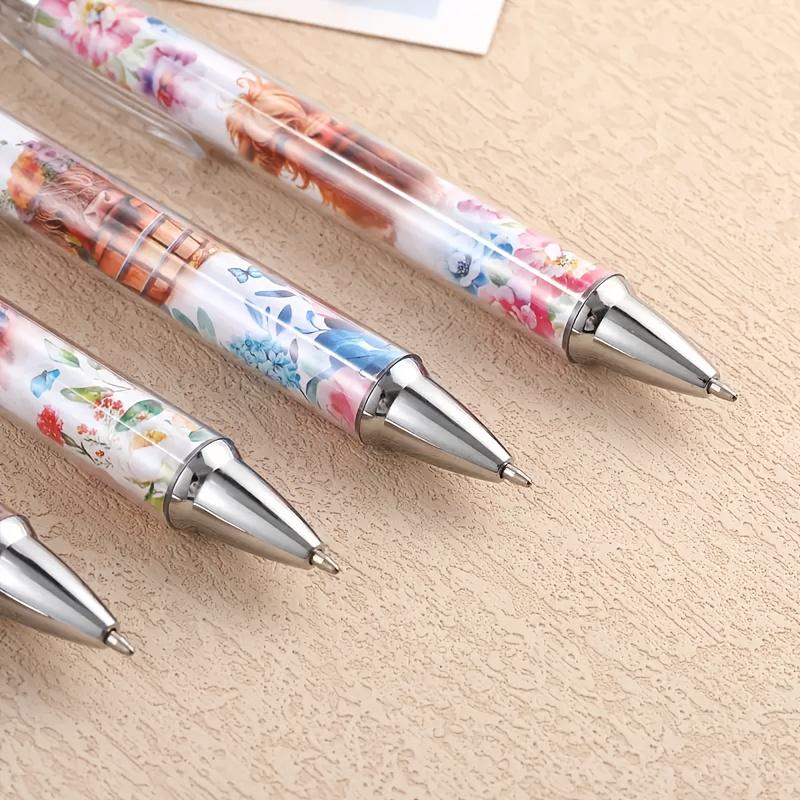 Cute Highland Cow Print Ballpoint Pen Set, 6/12/18 Pieces, School Home Office Desk Decor, Valentine's Day Gift for Her