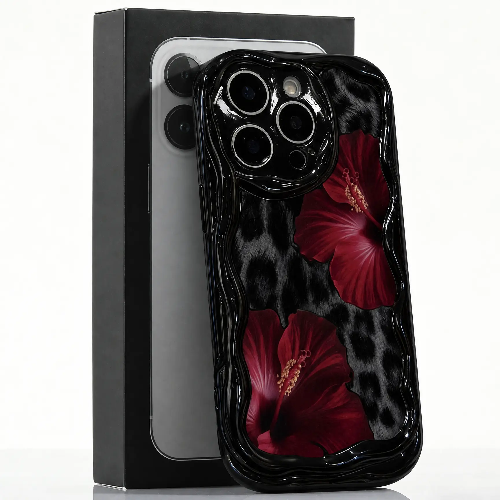 Cheetah,Leopard Print Leopard Print Cream Texture Soft For Girls Case. For IPhone 17/17 Pro Max, 16/16 Pro/16 Pro Max, 15, XR, P12 Pro Max, P13 Pro Max, P14 Pro Max, P13, P14, P11, P12, P14, XS/S/XS Max, Cute & Fashionable Thick Protective Phone Cover