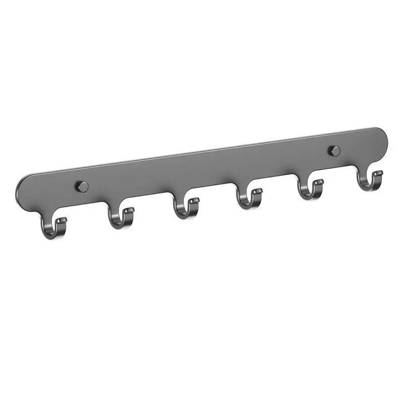 No-Drill Strong Adhesive Hook, Multi-Purpose Wall Hook for Kitchen Bathroom Door Back, Versatile Hanging Solution, Easy Installation