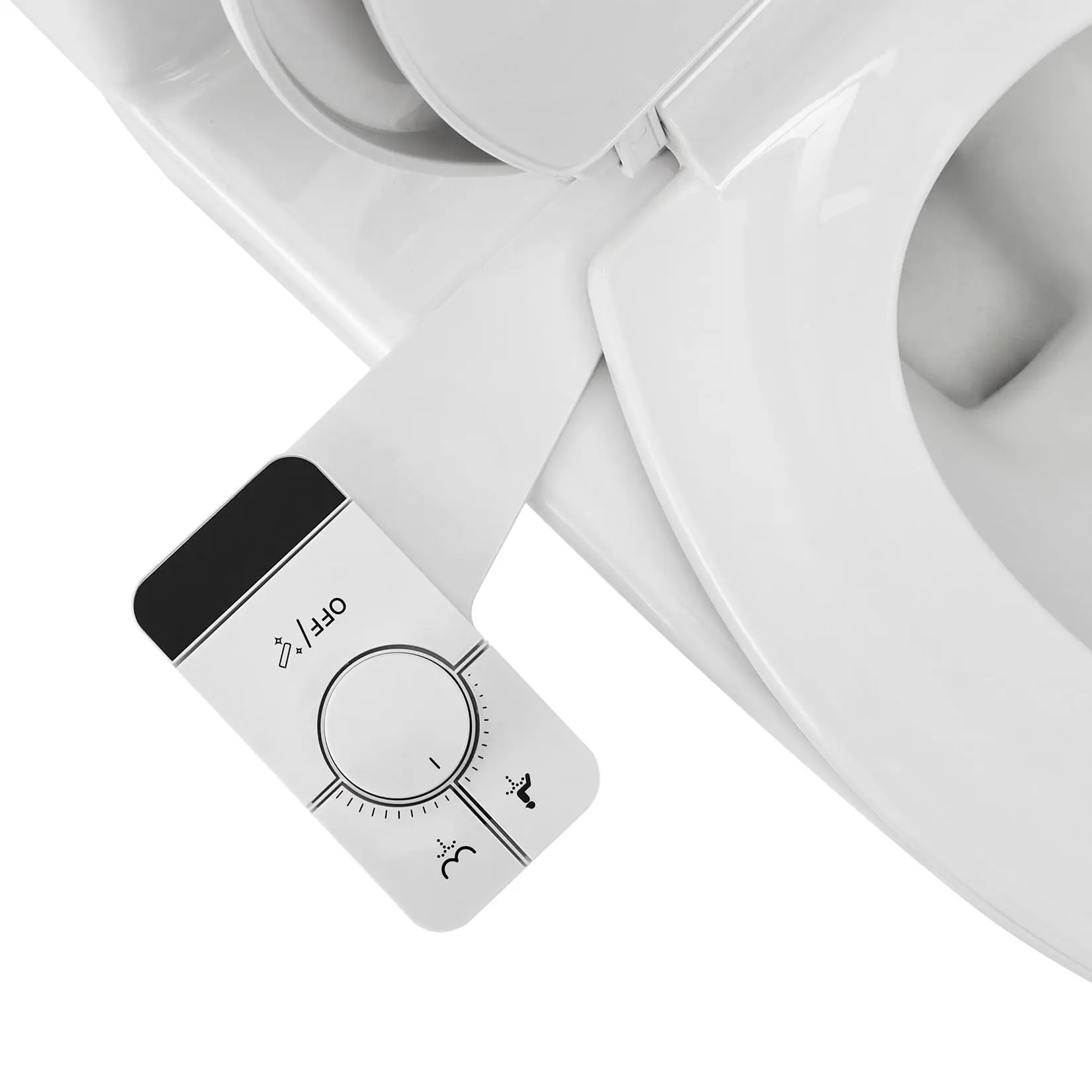 GAOMON Non-Electric ABS Plastic Bidet Attachment, US Standard White, Easy-Install, 1 Pack