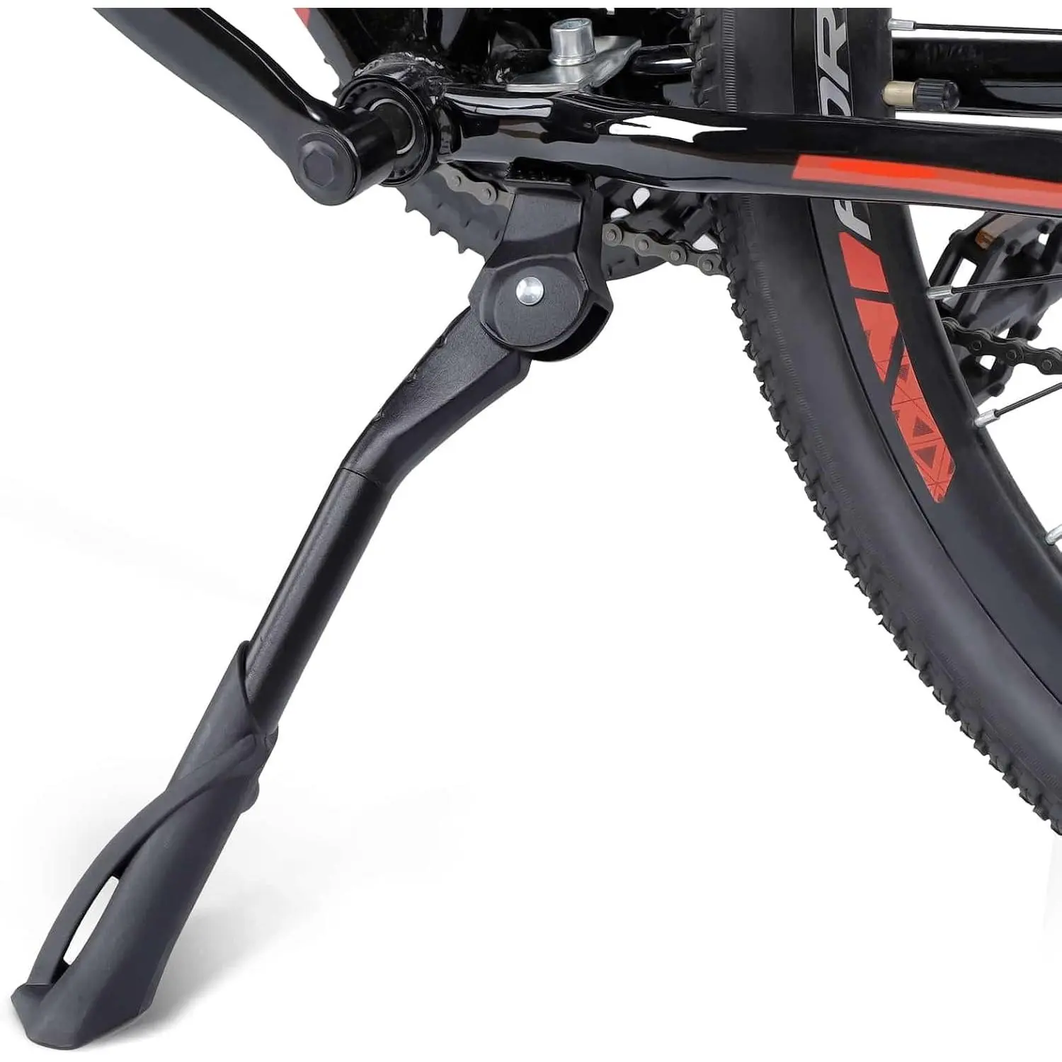 Bike Kickstand, Center Mount Bicycle Kick Stand for Adult Bike 22 24 26 inch Wheel, Universal Adjustable Kickstands for 22" - 26" Adult Mountain Road Bike