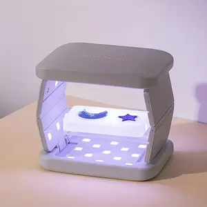 Portable UV Light for Nail Art & Craft Projects, USB-Powered Quick Cure Resin Lamp, Foldable Design with 38 Leds, Ideal for Jewelry Making