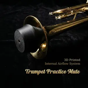 Trumpet Mute for Bb Trumpet, Volume Reduction and Tone Adjustment, Easy to Use, Ideal for Various Performance Scenes