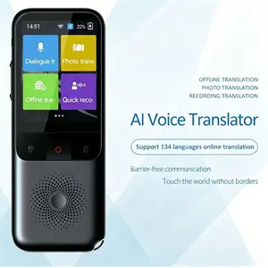 2026 New Language Translation Device, Voice and Text Bidirectional Translation, Online and Offline Modes, Multilingual Communication Tool