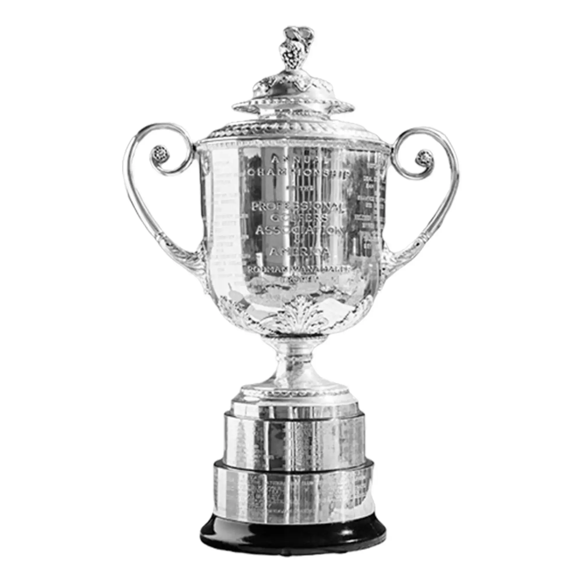 Golf PGA Championship Trophy Model, Perfect Sports Replica, High-Quality Golf Award Statue, Ideal Gift for Golf Enthusiasts