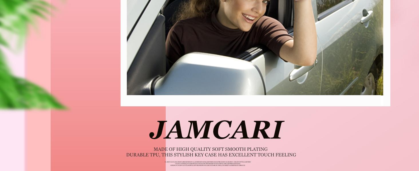 for Cadillac Key Fob Cover - Soft TPU Key Case Protection with Bling Keychain Fit for Cadillac Escalade CTS SRX XT5 ATS CT6 5 Buttons Smart Key Case