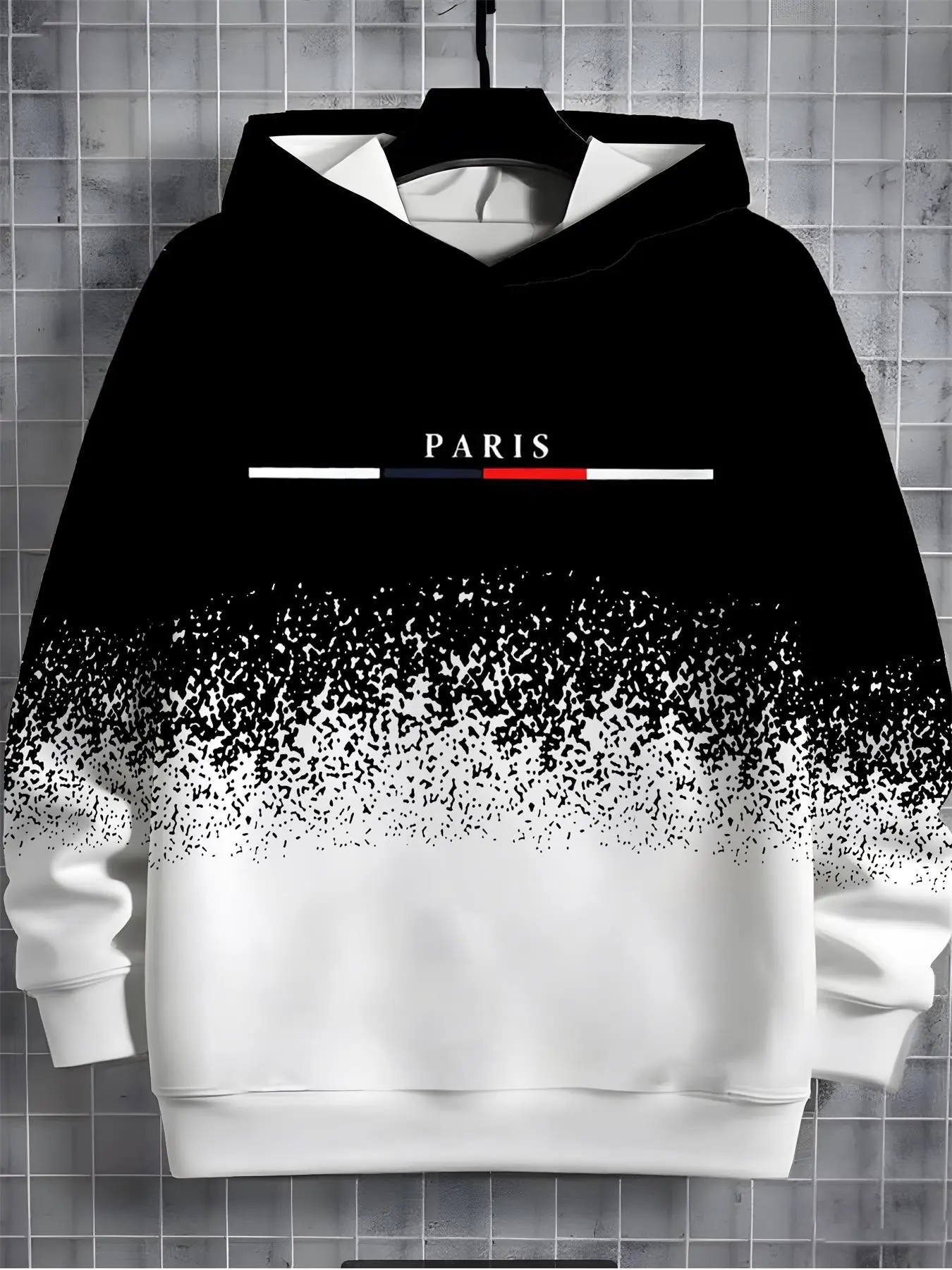 Boys' Cartoon Print Sweatshirt, Loose-Fit Casual Hoodie, Classic Versatile, Fall Winter Outdoor Daily Wear