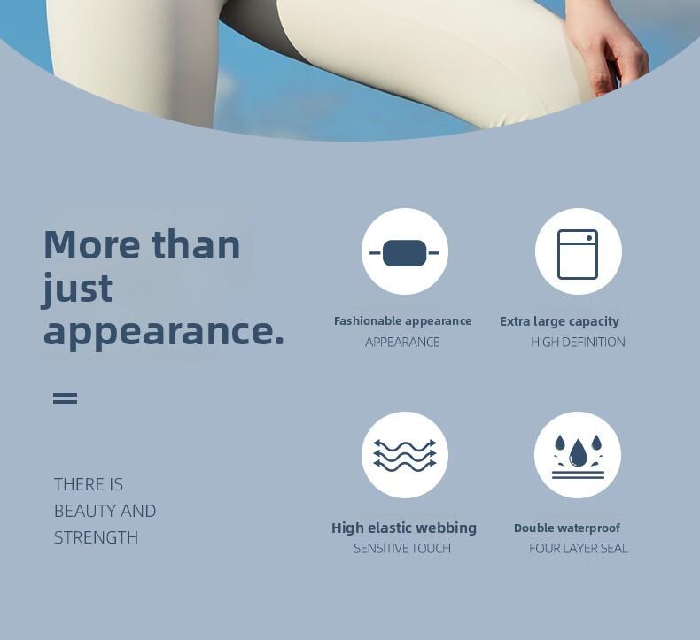 New sports fanny pack belt outdoor running fitness belt yoga invisible light fanny pack close-fitting belt equipment