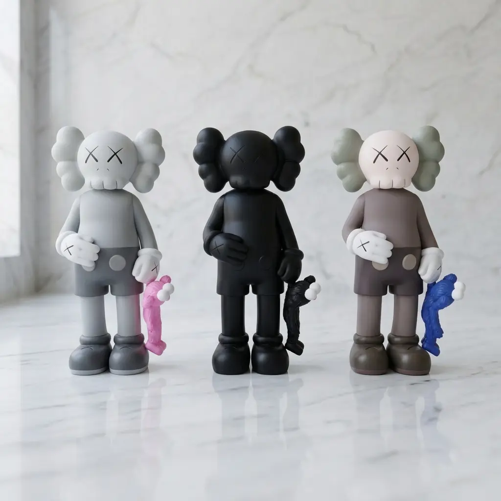 12 in Urban Art Companion Vinyl Statue - 1 Piece Collectible Artistic Decorative Figurines, Room Decor Accessories, Decorative Accents Figurines, Modern Home Tabletop Gift for Decor Enthusiasts