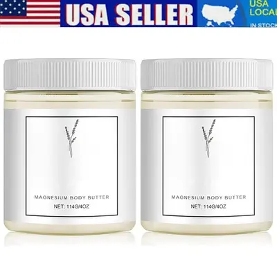 Mama-Bear Oasis Neuropathy Cream – Magnesium Full Body Butter Cream, All-Natural, 114g
