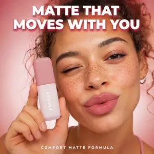 Barvena Nude Blur Tint, Soft Velvet Matte Lip & Cheek Stain, Airbrushed Finish, Vegan Cruelty-Free Makeup, K-Beauty Summer Vibes