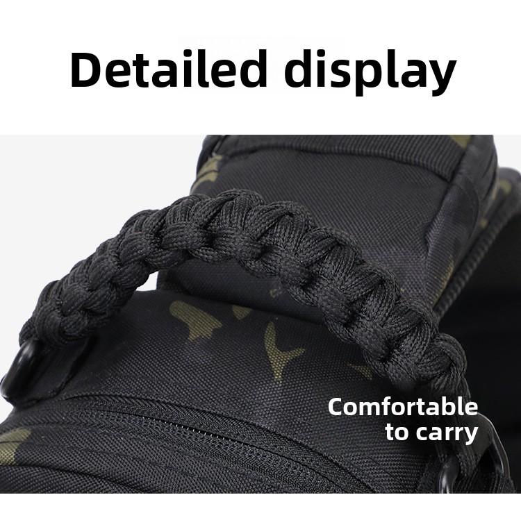 Backpack Camouflage Outdoor Breast Bag Men's and Women's Multifunctional Shoulder Oblique Span Bag Sports Mountaineering Travel Backpack gym