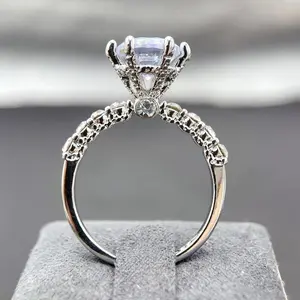 Elegant Silvery Engagement Ring with Luxury Sparkling , Timeless Design for Wedding Promise Anniversary Holiday Gifts Bridal Ring Set Bridal Eternity Ring