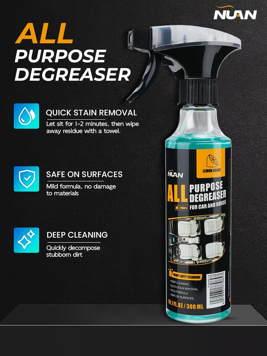 Nuan Heavy Duty Degreaser  Professional Powerful Degreaser, Ultimate Grease & Grime Removal, Perfect Home Cleaning Helper!