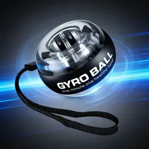 LED wrist ball strength training ball, self-starting wrist gyro ball, wrist strengthening device, hand enhancer, forearm exerciser, used to strengthen arms, fingers, wrist bones, and muscles, a very good fitness equipment