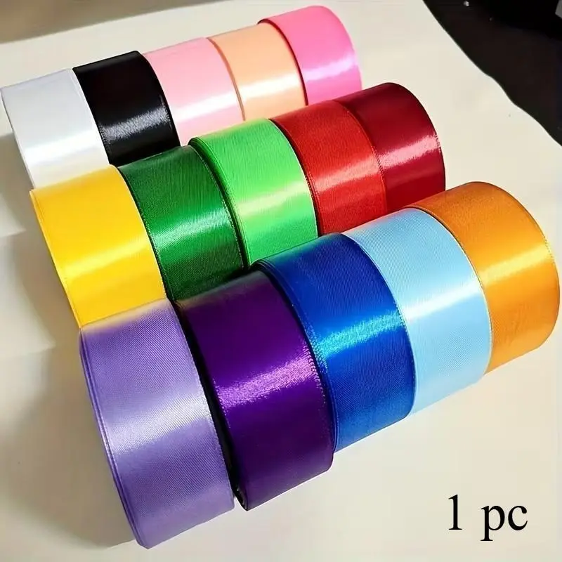 4cm ribbon roll ribbon wholesale DIY handmade rose cake box flower decoration ribbon wedding red ribbon Gift Wrapping Supplies