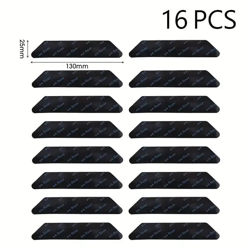 Reusable & Washable Anti-Slip Carpet Grippers, Self-Adhesive Rug Pads for Secure Floor Mat Holding, Home Supplies, Easy to Clean