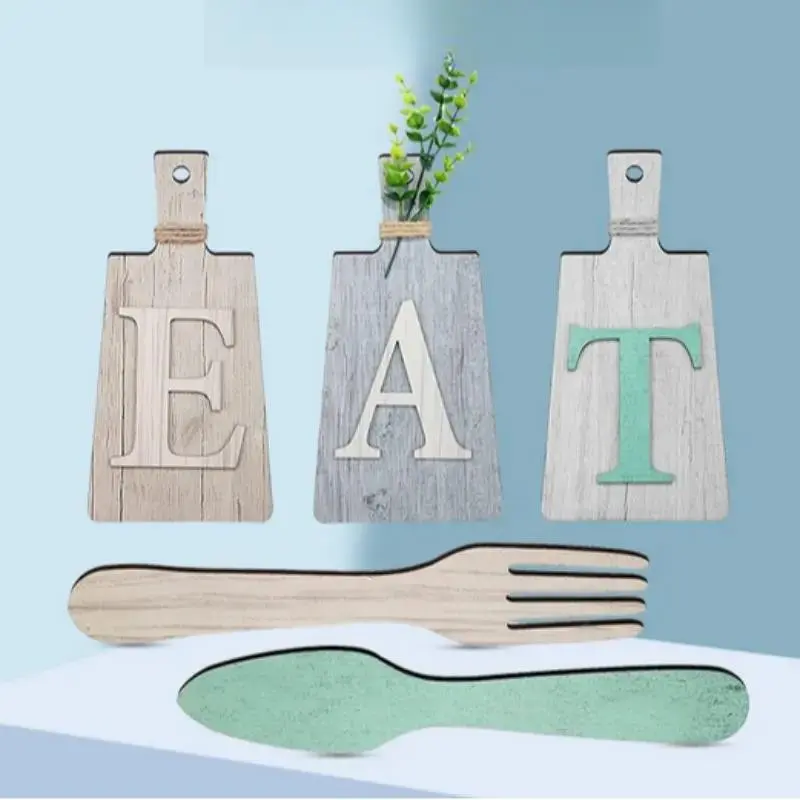 Sunflower Kitchen Decor Set, Wooden Cutting Board, Hanging Art Piece, Rustic Finish, Creative Home Decor, Perfect for Kitchen, Living Room, Restaurant