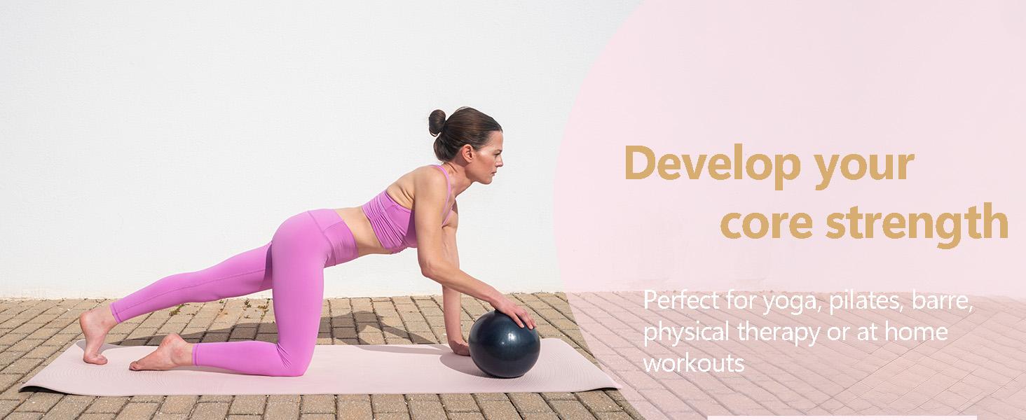 at Home Pilates Essentials Kit for Women,11pcs Pilates Kit for Home Workouts Women,Pilates Kit for Home Workouts Women,Pilates Ball and Ring Set,Pilates Accessories for Home Workouts