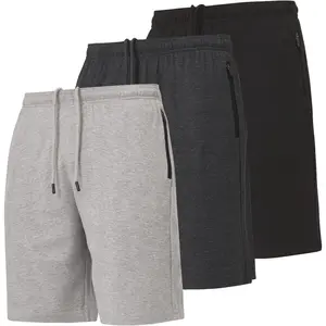 Ultra Performance 3 Pack Mens Shorts Casual Men's Athletic Short Workout Gym Shorts for Men with Zipper Pockets, Small - 5X
