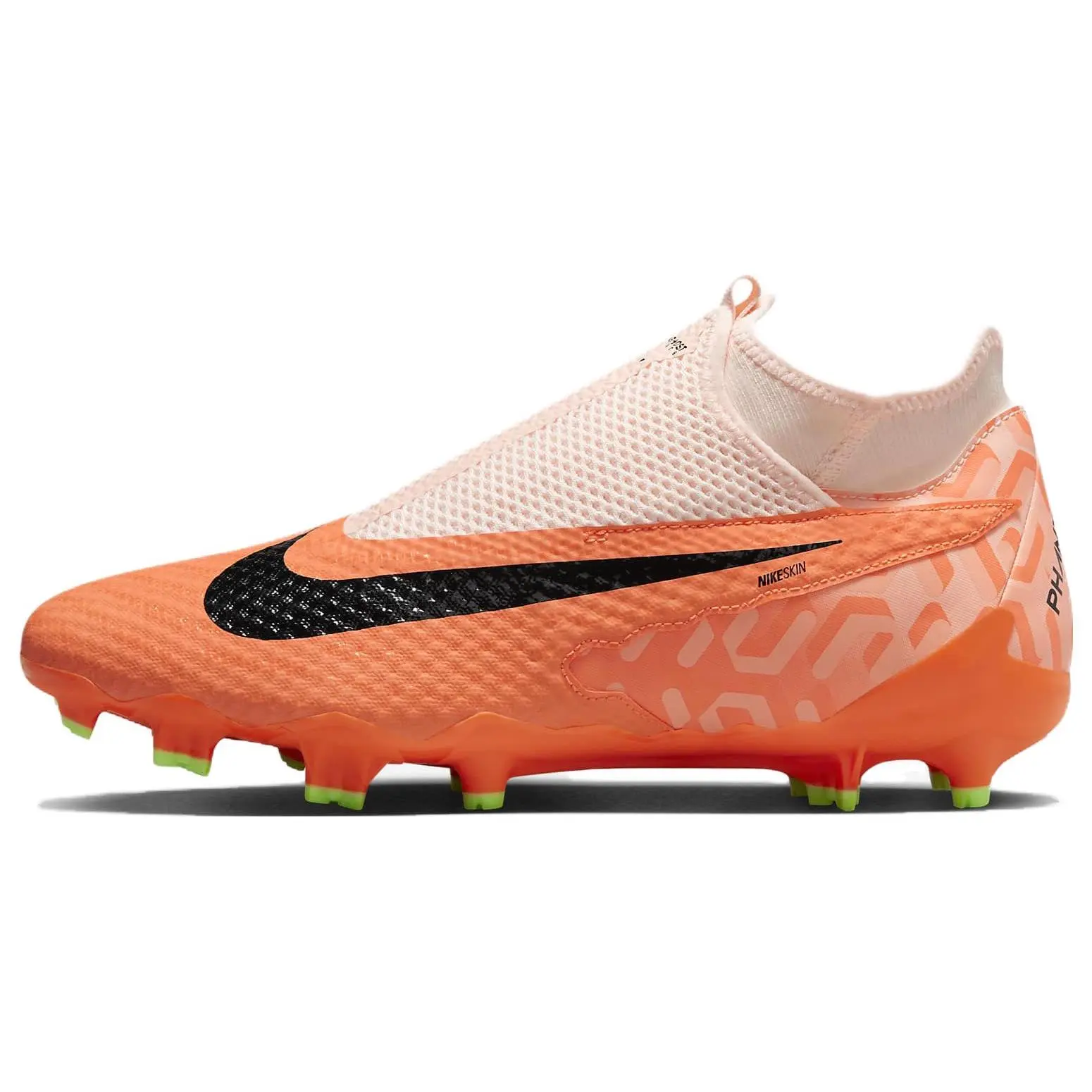 Nike Phantom GX Soccer Cleats for Men and Women – Synthetic Fabric Upper, Cushioned, Durable, Breathable, FG Studs Verifiable, with credentials and supporting global authentication