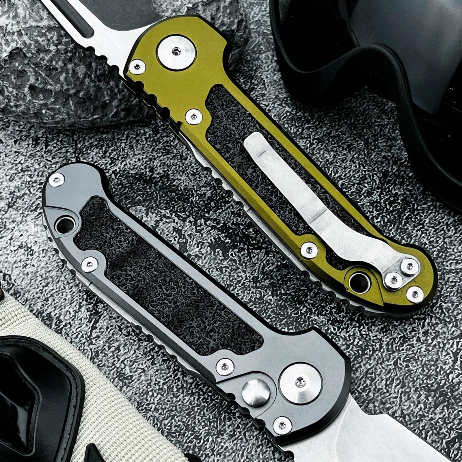 UDT Gen III Multifunctional Folding Pocket Knife with D2 Steel Blade and Aluminum Handle Men's Gift Outdoor Camping Fishing and EDC Tool Perfect for Everyday Carry