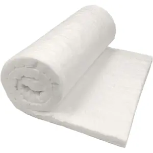 3026E 2400°F Fireproof Ceramic Fiber Insulation Blanket, 1" Thick x 16" x 48"