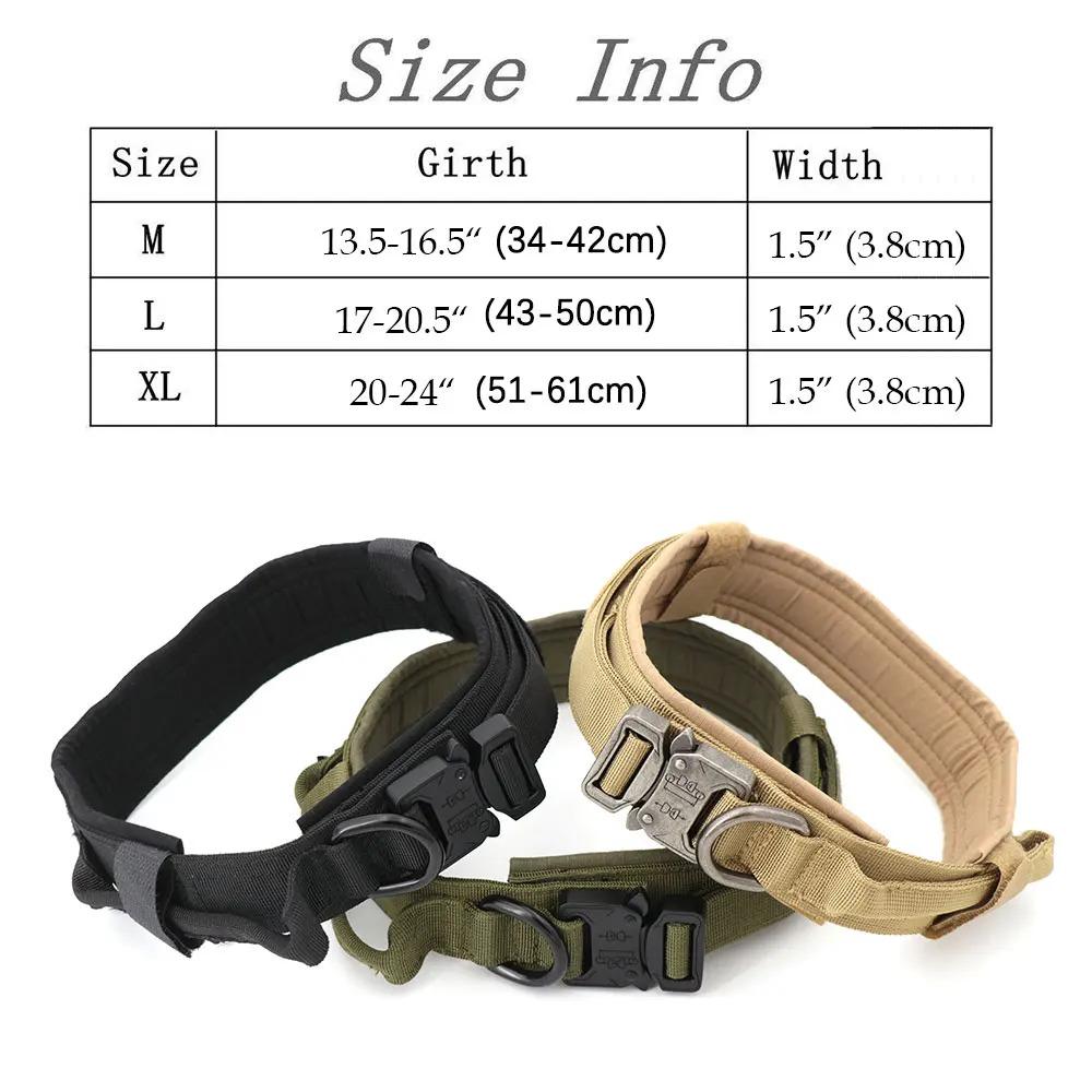 Tactical Dog Harness – Universal Harness, Walking Harness & Safety Harnesses for Small to Large Dogs, Durable Reflective, Easy to Control, No Pull Adjustable Pet Harness, Pet Supplies