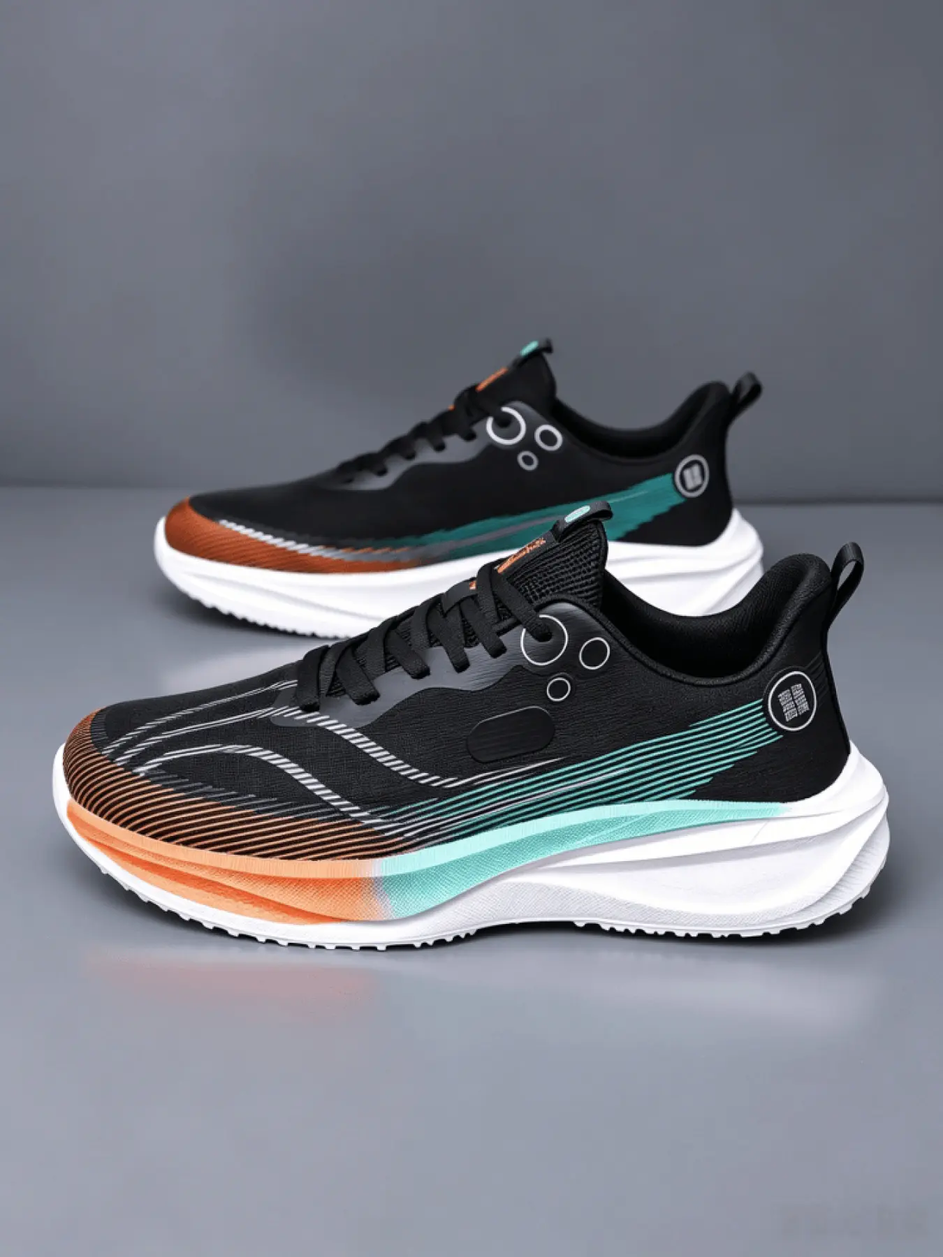 1 Pair Young Men Lightweight Adaptive Training Running Shoes | Walking & High Rebound For Run Running Footwear