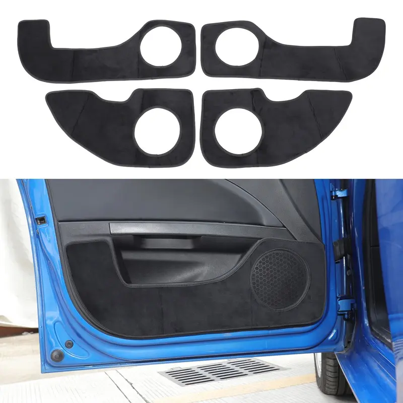 Suitable for 4 pieces of anti dirt, anti kick and wear-resistant protective pads on the inner side of the doors of the 2008-2012 SEAT Leon sport hatchback