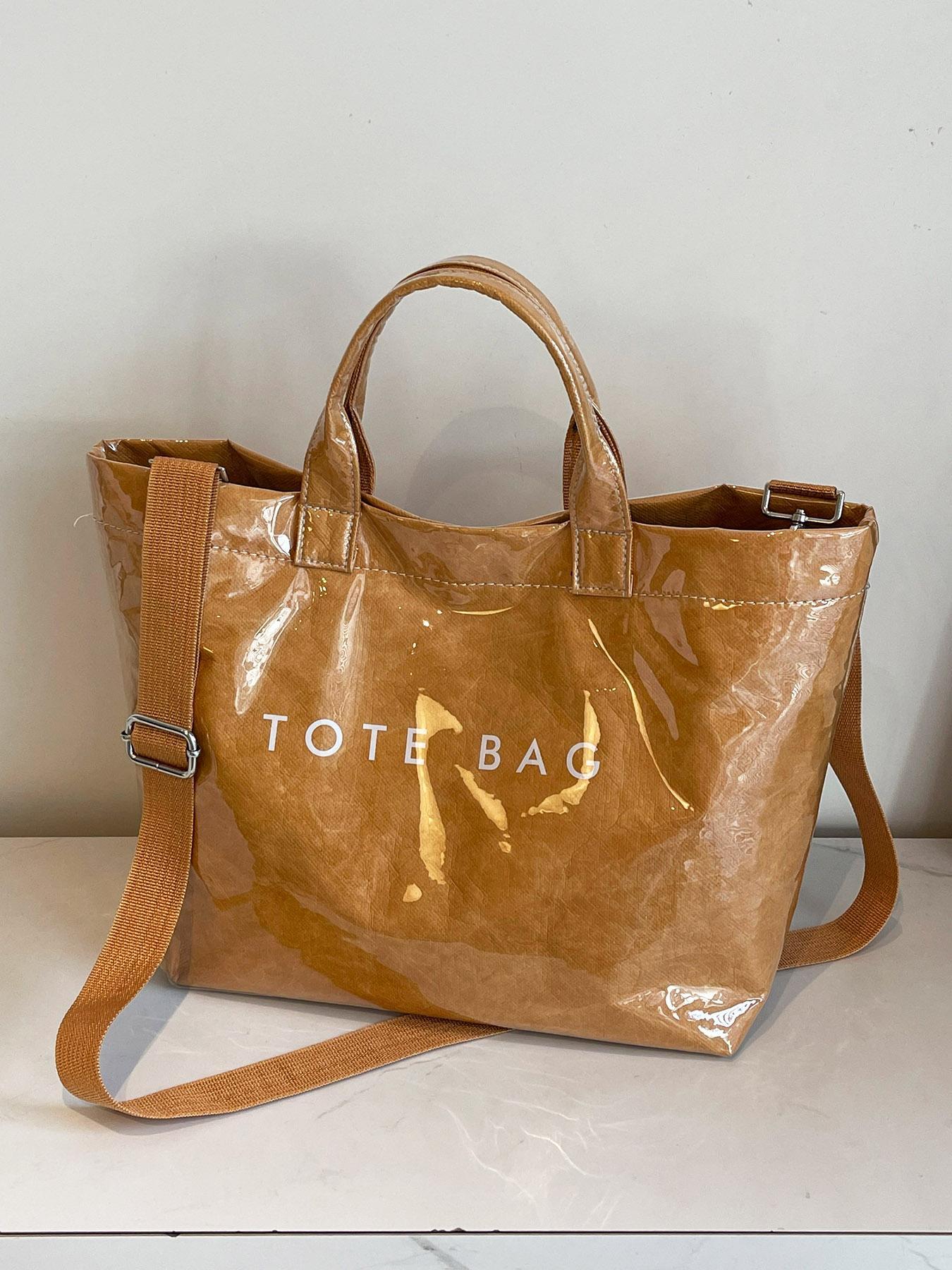 Fashion  Tote Bag, Large Capacity Shoulder Bag for Women, Casual Trendy Versatile High-quality Daily Commuting Bag, Girl Fashionable Shopping Bag, Commuter Tote Bag