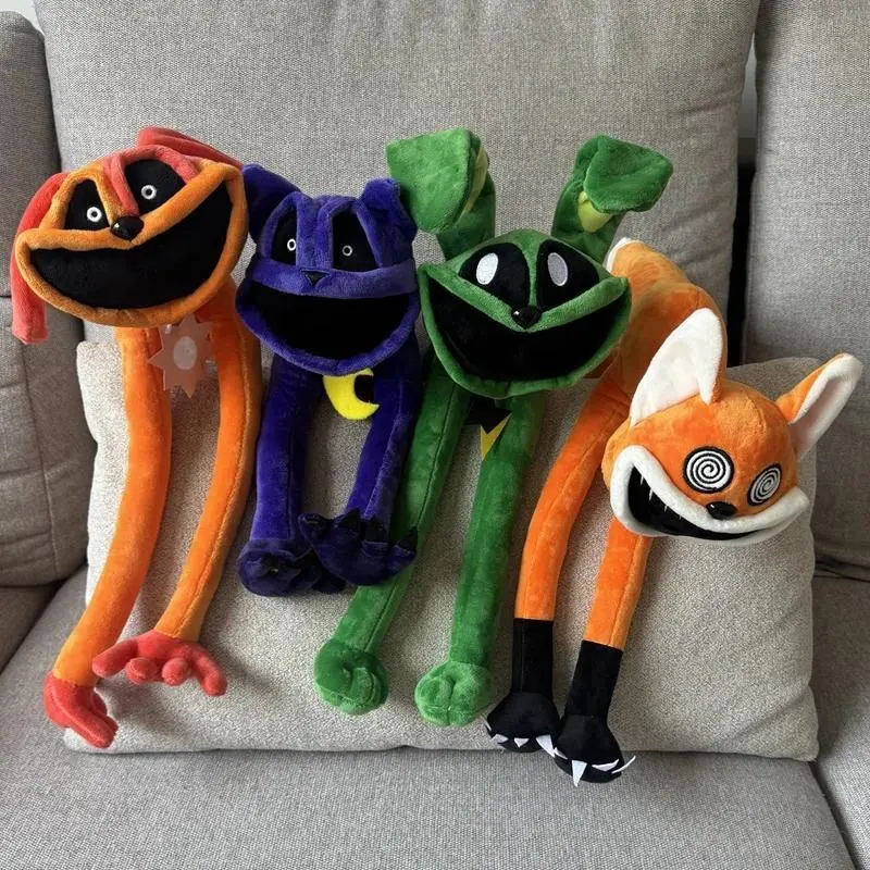 45cm Big Smiling Critters Soft Plush Toy, Cute Cartoon Stuffed Doll, Unisex Children’s Party Birthday Gift (Home & Festive Supplies)