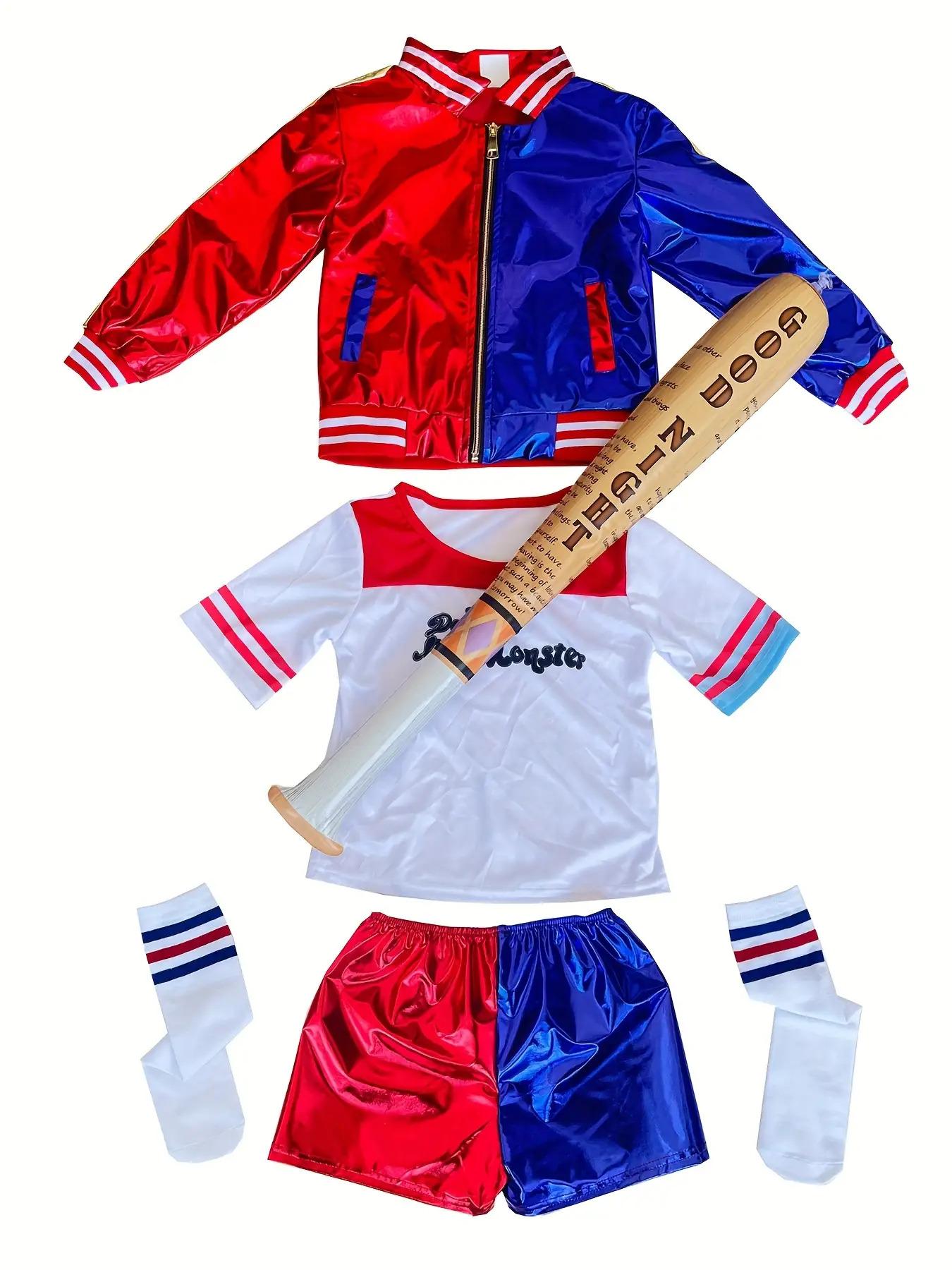 (New)Halloween Children Girls Dress Up Costume Cosplay Street Photography Festival Ball Birthday Carnival Party Performance Set, Holloweencostumes For Girls, Halloween Costumes Cor Girls, Girls Jhalloween Costume, Holloween Costumes Girls, Girls Clown Coa