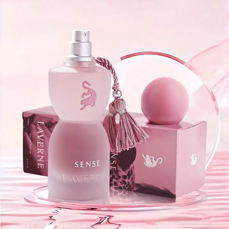 Women's Perfume 3.4oz Body Spray, 75ML Large Capacity, Long-Lasting Floral Scent, Elegant Floral Scents, Rose and Peach Fragrance, Daily Fragrance, Floral Scented Perfume, Mother's Day Gift