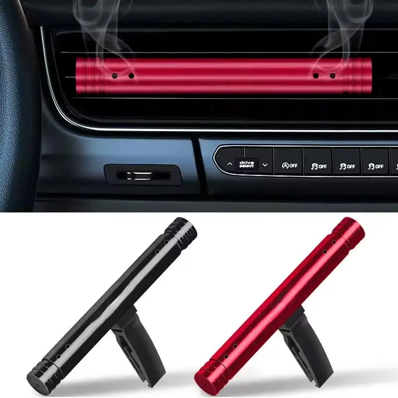 Car Air Fresheners Fragrance Holder Refill Strips Car Air Freshener Perfume Diffuser Clips For Vent Accessories New Car Scent