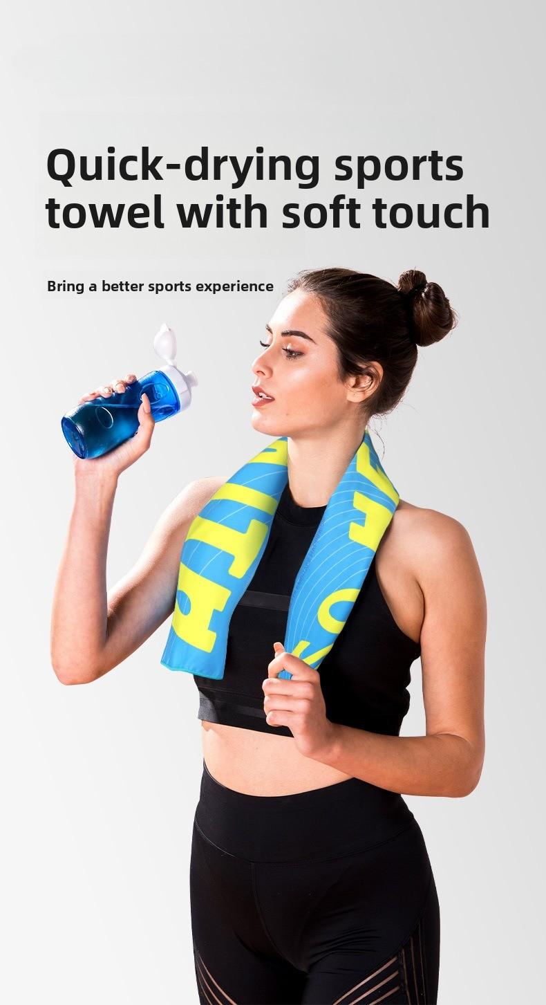 Beach towel Double-sided velvet absorbent swimming microfiber beach towel Printed quick-drying sports towel Universal golf