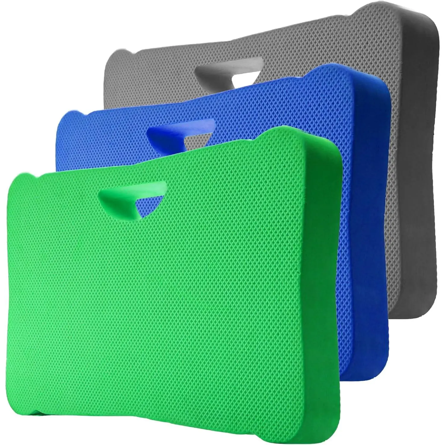 3 Pack Kneeling Mats, Heavy Duty Thick Foam Kneeling Pad, Shock Absorbent Pads, High Density Premium Kneeling Pads for Yoga Exercise, Foam Kneeler Mat Garden Cushions, Water Proof