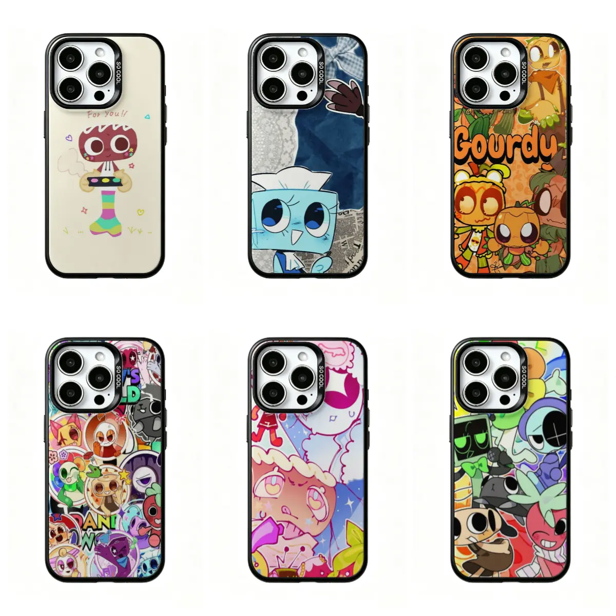 Dandys W-World Phone Cases For iPhone 17 Promax Pro Air 16 Plus 15 14 13 12 Samsung Galaxy S26 25 24 23 22 For Birthday Christmas Valentine hock-absorbing, anti-drop protective case, lightweight