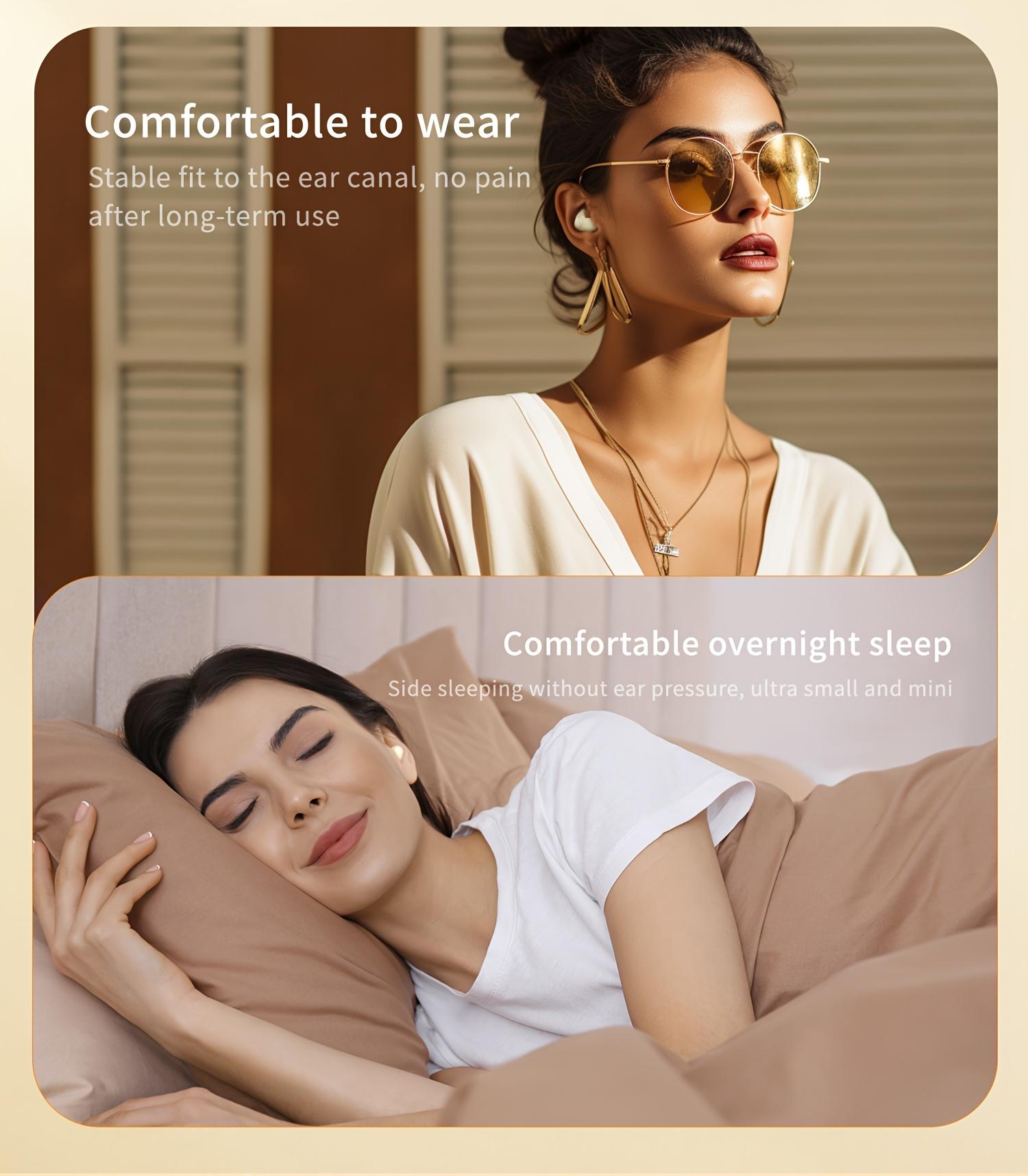 [Bass Loop Earbuds] 2 Pairs Of In Ear Wireless Wireless Earbuds,, Comfortable To Wear,Leisure, Sports, Sleep, Essential Partners, Compatible With All Smartphones, Wireless Earbuds, Sports Earbuds, Gaming Earbuds noise cancelling headphone