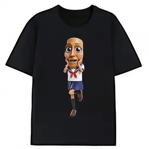 Graphic T-Shirt Funny printed T-shirt Tung Tung Tung Sahur Shirts, viral meme tees for summer, unisex streetwear casual camiseta verano, perfect for parties and casual wear,Premium Cotton T-shirt,  Menswear Top, Graphic Womenswear, Streetwear Tshirt