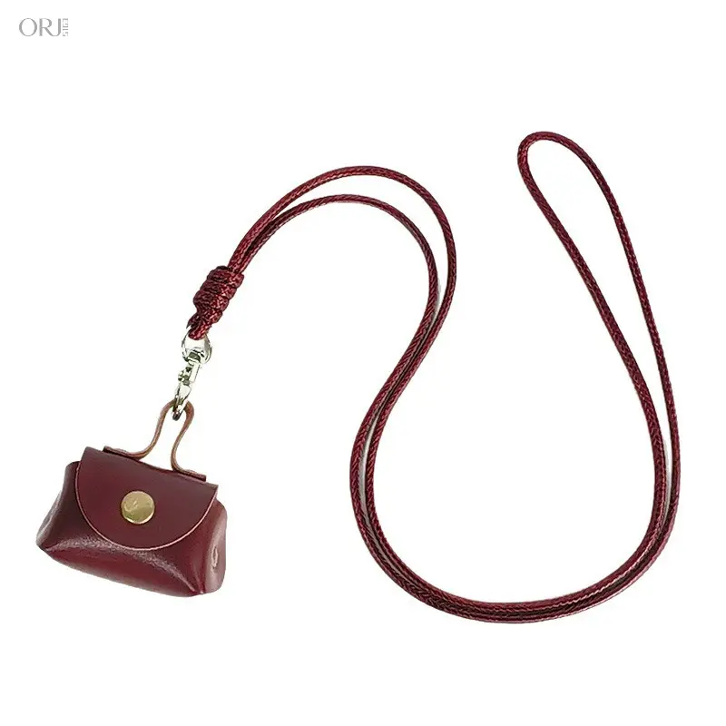 Minimalist Mini Wallet Pendant Necklace Lanyard, Luxury Unique Earbud Storage Bag Stylish Portable Hanging Charm,Personalized,Red,MAGA,Hat Keychain with USA Flag,couple,,love,Christmas,Themed,Labubu,Doll,Outfit,purse,dad,father,,H,fidget,spinner,,fashion,