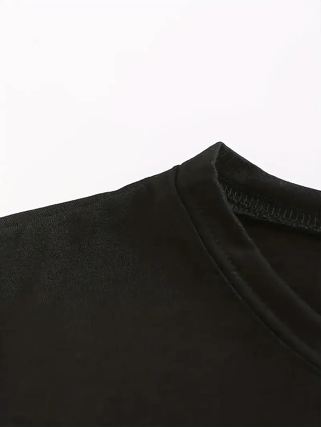 Maternity short-sleeve top, summer black T-shirt, casual blouse, maternity clothing